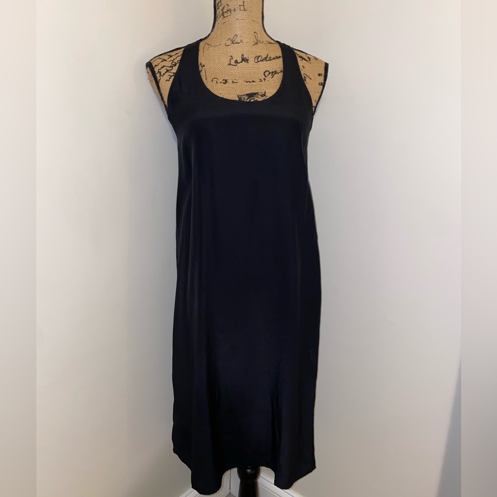 Acrobat 100% Silk Slip Dress